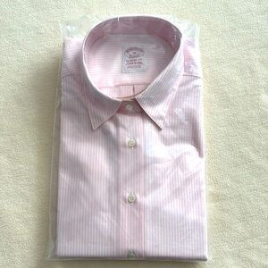 Brooks Brother Supima Cotton Classic Fit shirt Size 10 NWT